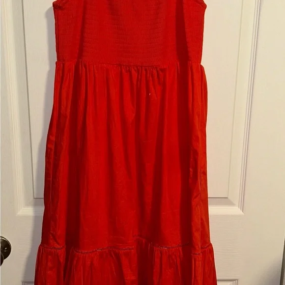 O.P.T. dress tuscany dres NWT CORAL SIZE XL - Picture 3 of 4